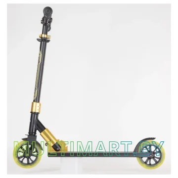 Самокат Tech Team Comfort 145R Lux 2022 (черный/желтый) картинка 8